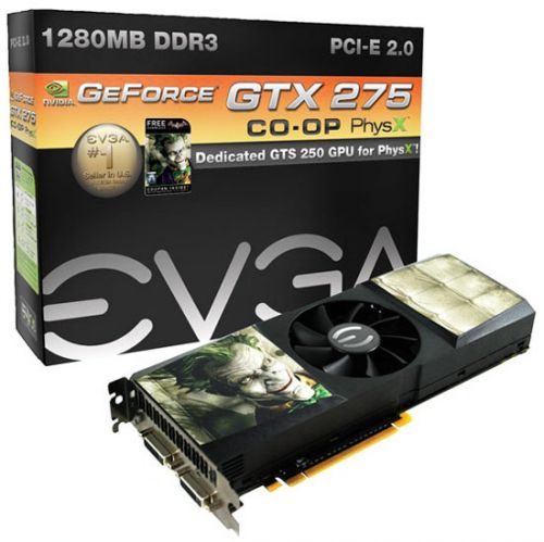 EVGA GTX 275 CO-OP PhysX Edition