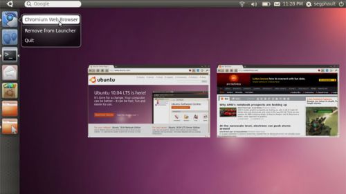 Ubuntu sous Unity