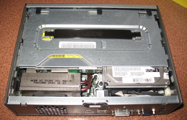 Acer Aspire L100-UB7Z : intérieur