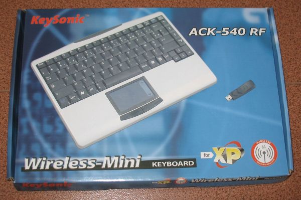 KeySonic ACK-540 RF : la boîte