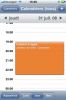 iPhone : Calendrier