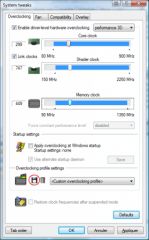 RivaTuner - Overclocking