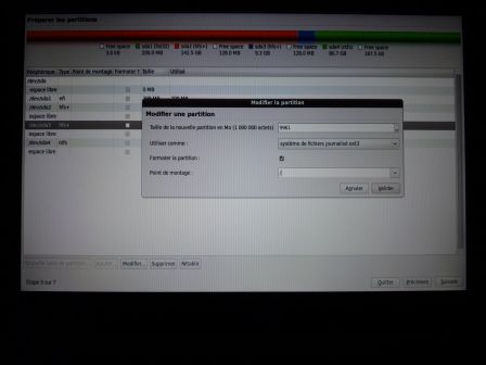 Partitionnement Ubuntu
