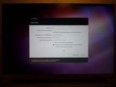 Installation d'Ubuntu 10.10 - Compte utilisateur