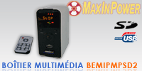Test NDFR : lecteur multimédia Max In Power BEMIPMPSD2