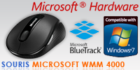 Test NDFR : souris Microsoft Wireless Mobile Mouse 4000