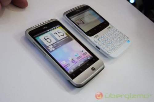 Smartphones HTC ChaCha et Salsa
