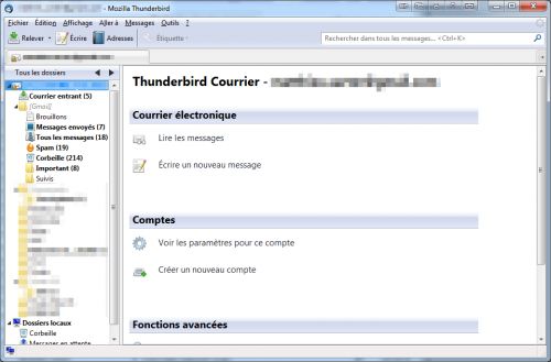 Gmail avec Thunderbird