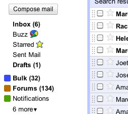 Libellés intelligents dans Gmail