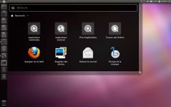 Ubuntu 11.04 : App Menu