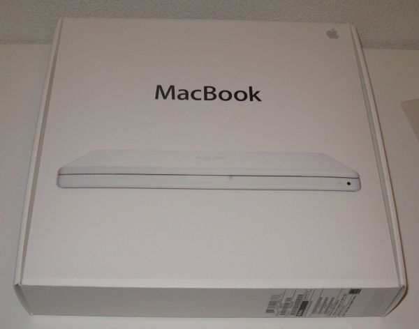Apple MacBook : l'emballage