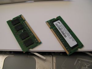 MacBook : remplacement de la RAM