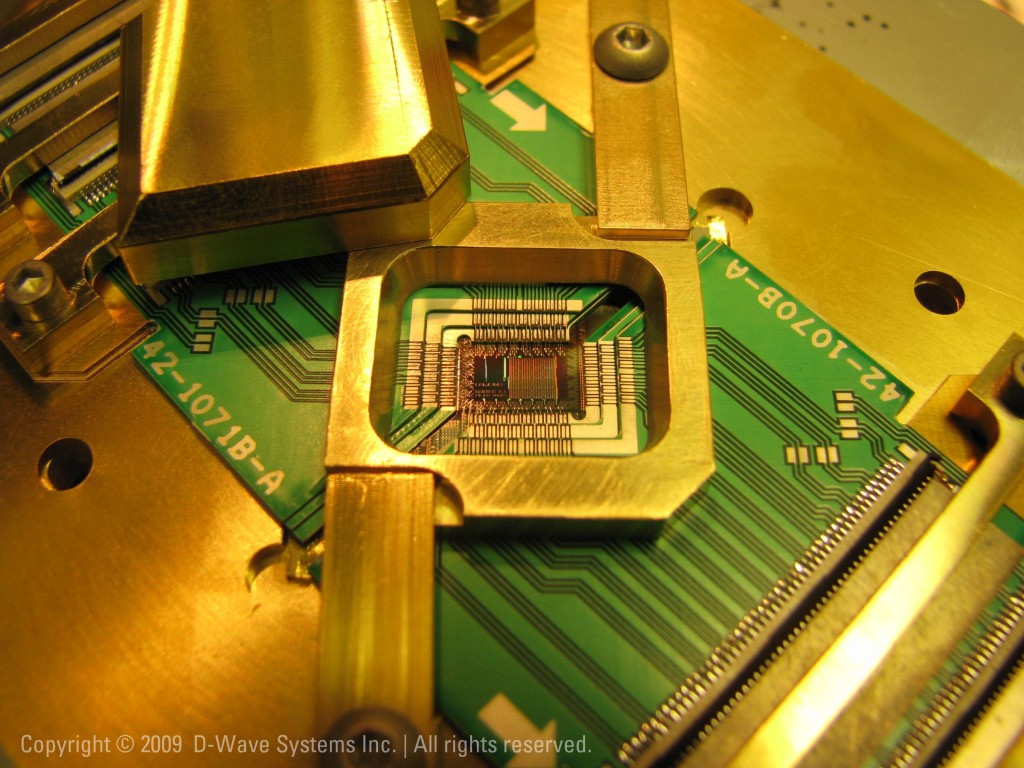 Le processeur Rainier C4 de D-Wave