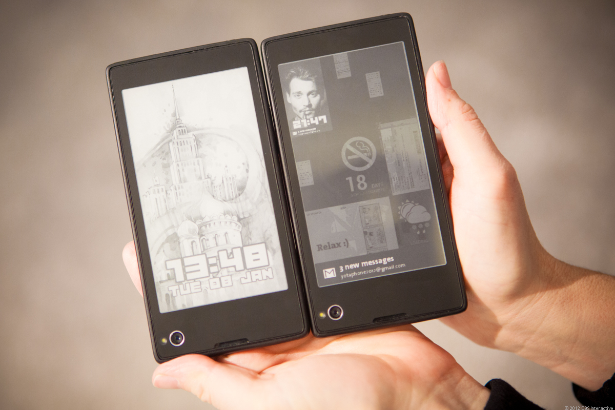 Le dos du YotaPhone