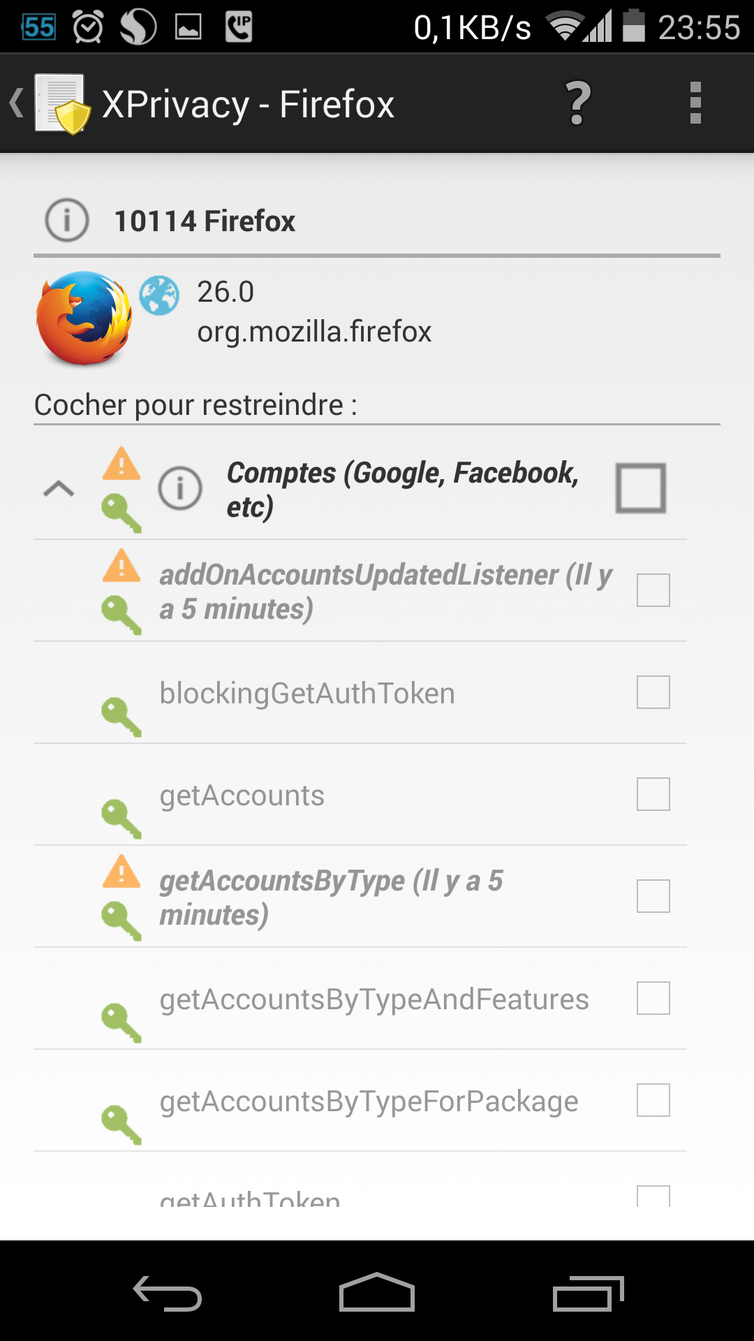 Xprivacy