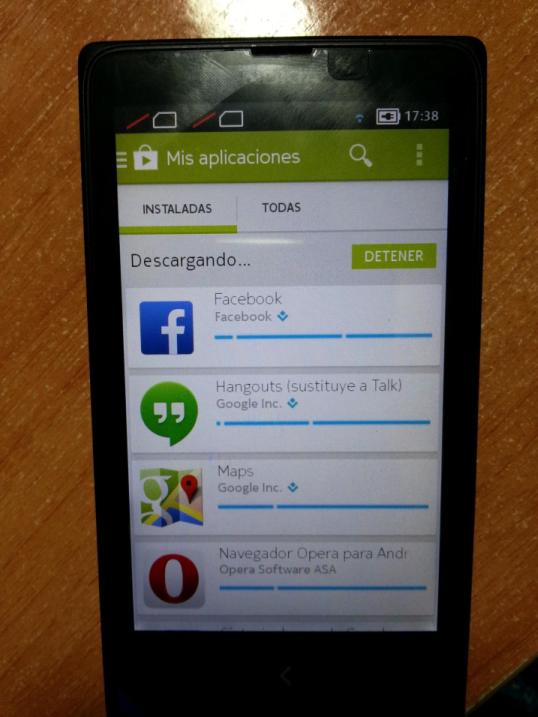 Le Play Store sur Nokia X