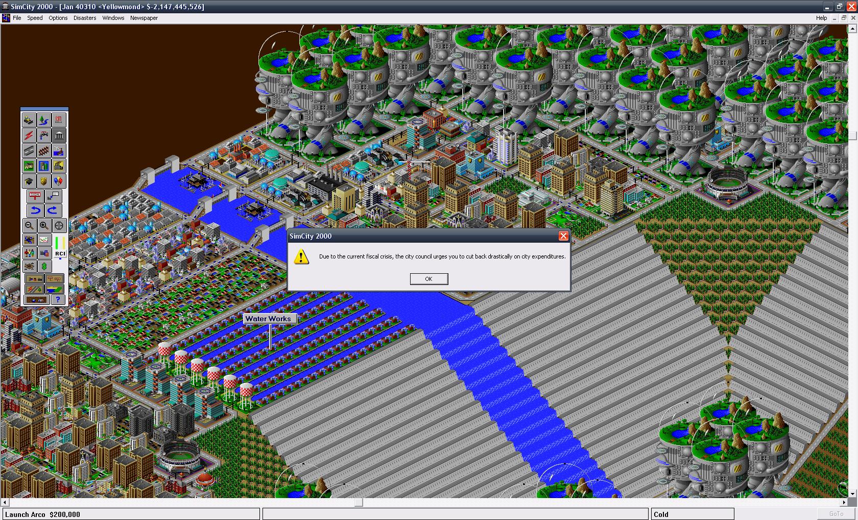Un overflow dans Sim City