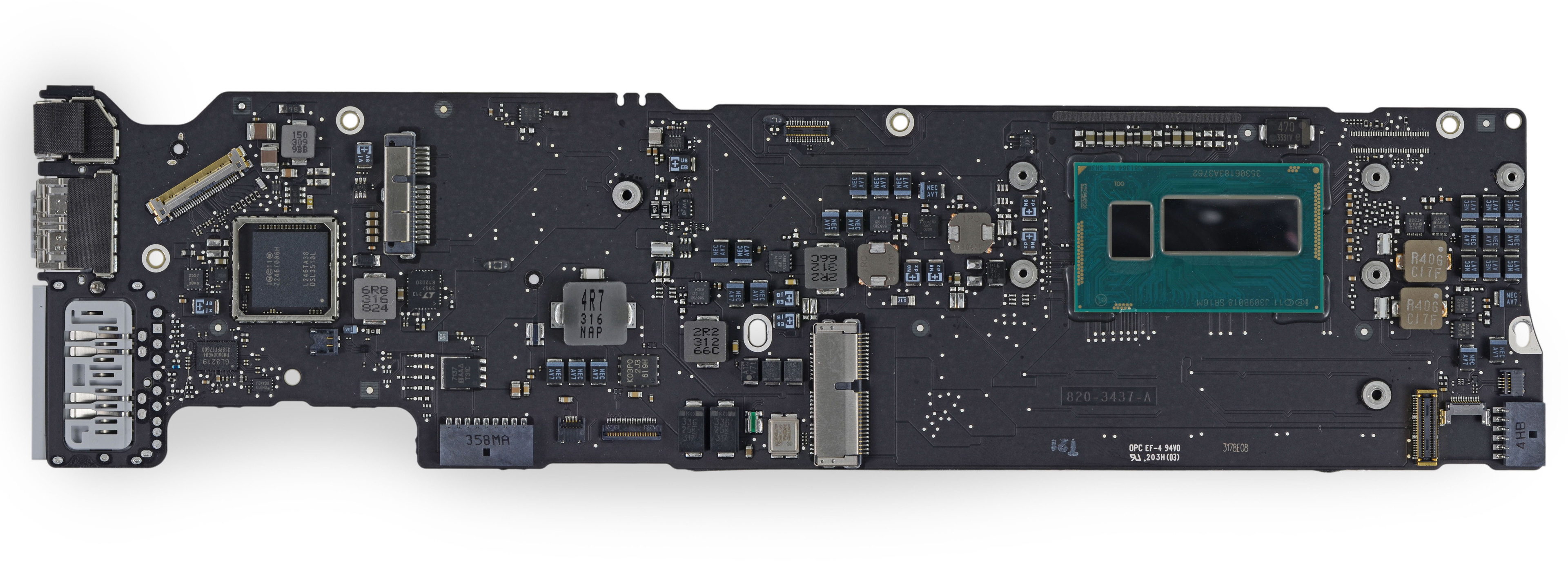 Une carte mère avec processeur Core i5 ULV intégrant le Southbridge dans le packaging du processeur