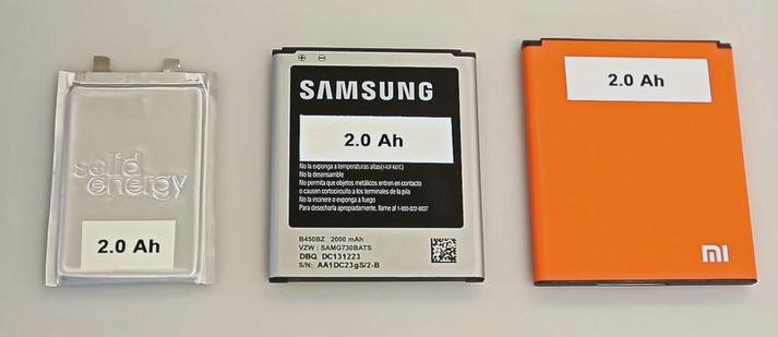 Batterie SolidEnergy