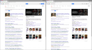 Résultats Google personnalisés