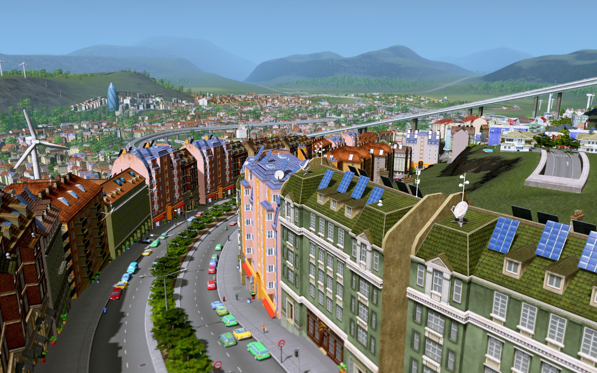 Thème européen de Cities : Skylines
