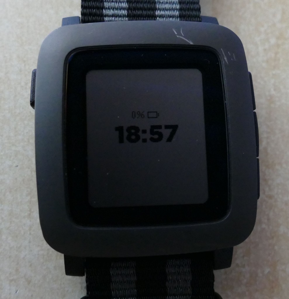 Pebble Time : la réserve