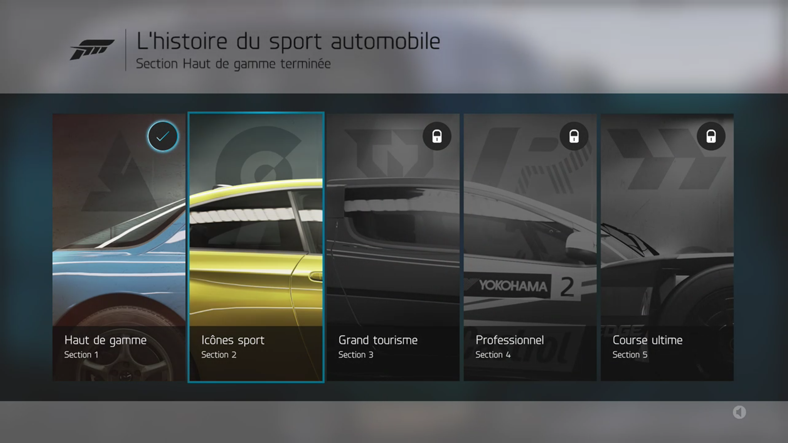 Forza 6 : le mode carrière