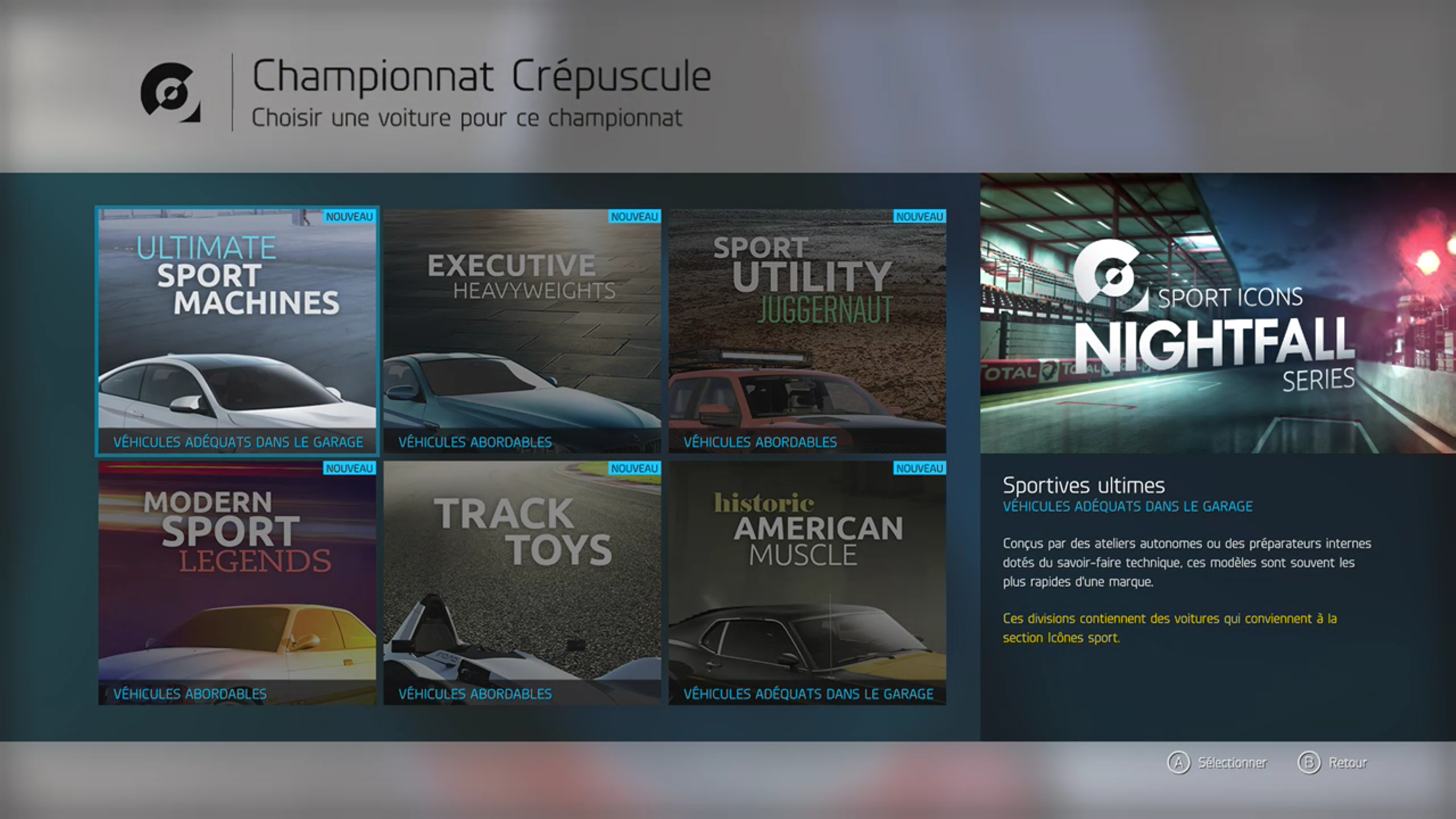 Forza 6 : le mode carrière