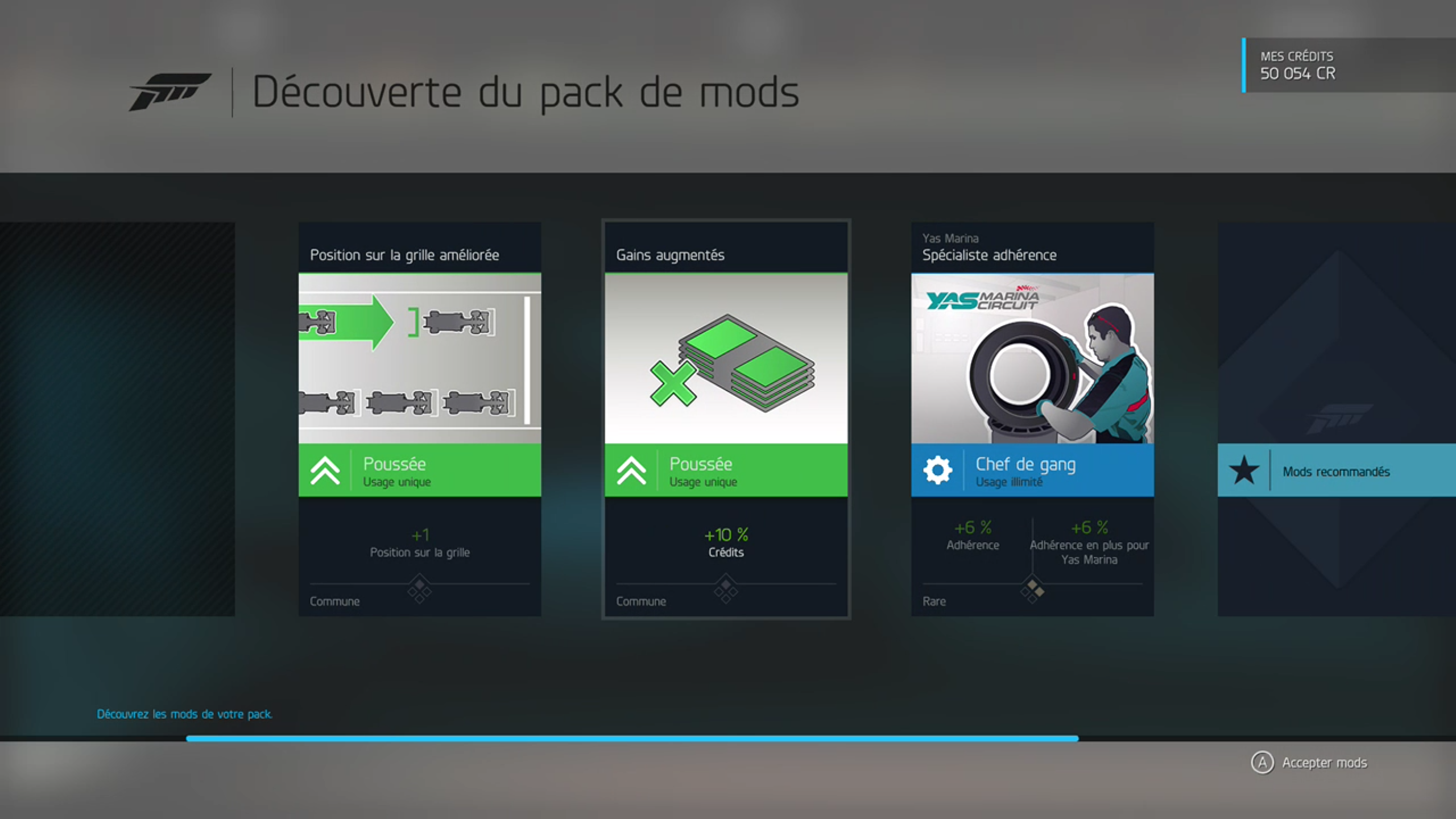 Forza 6 : les mods