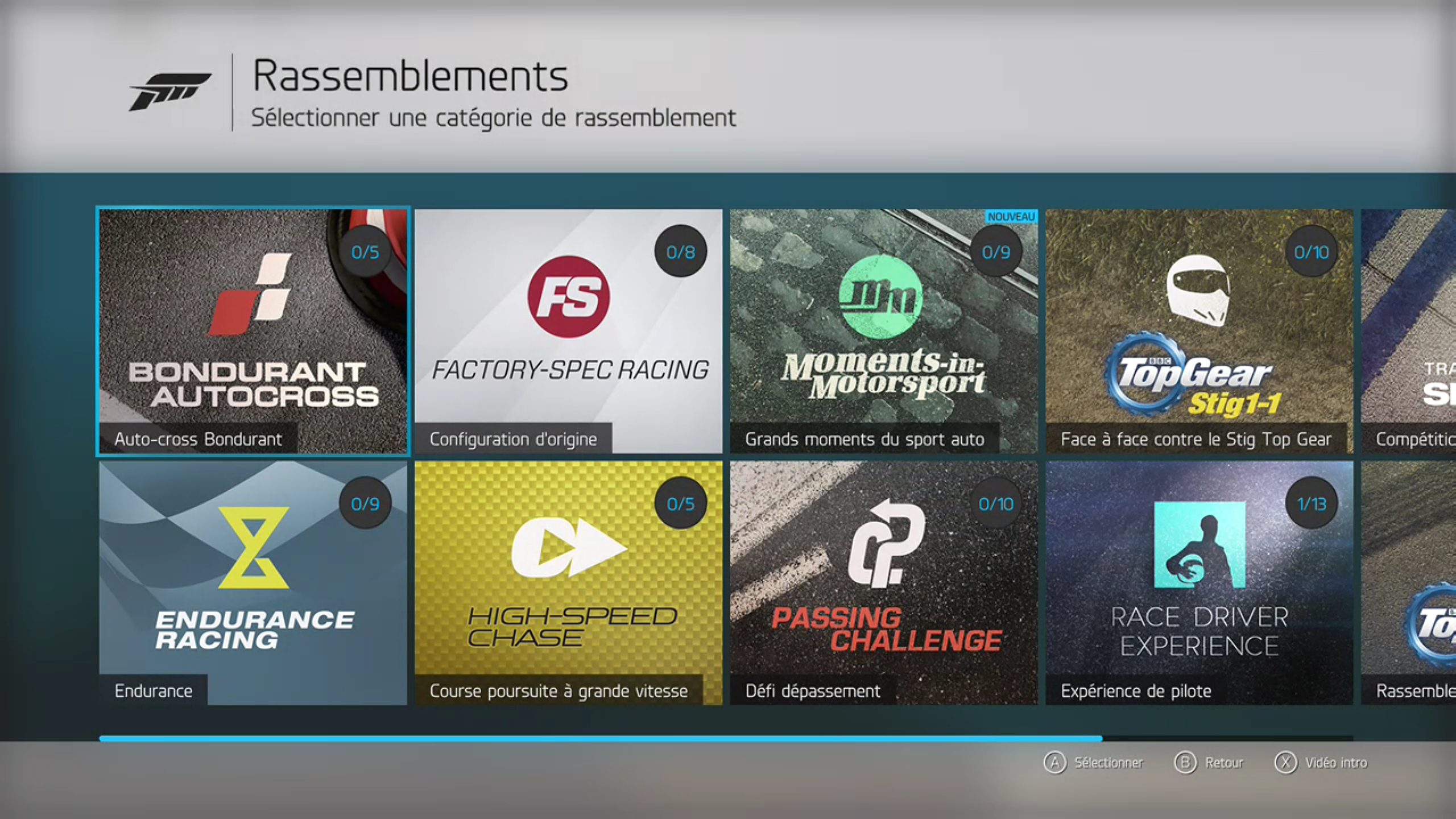 Forza 6 : rassemblements