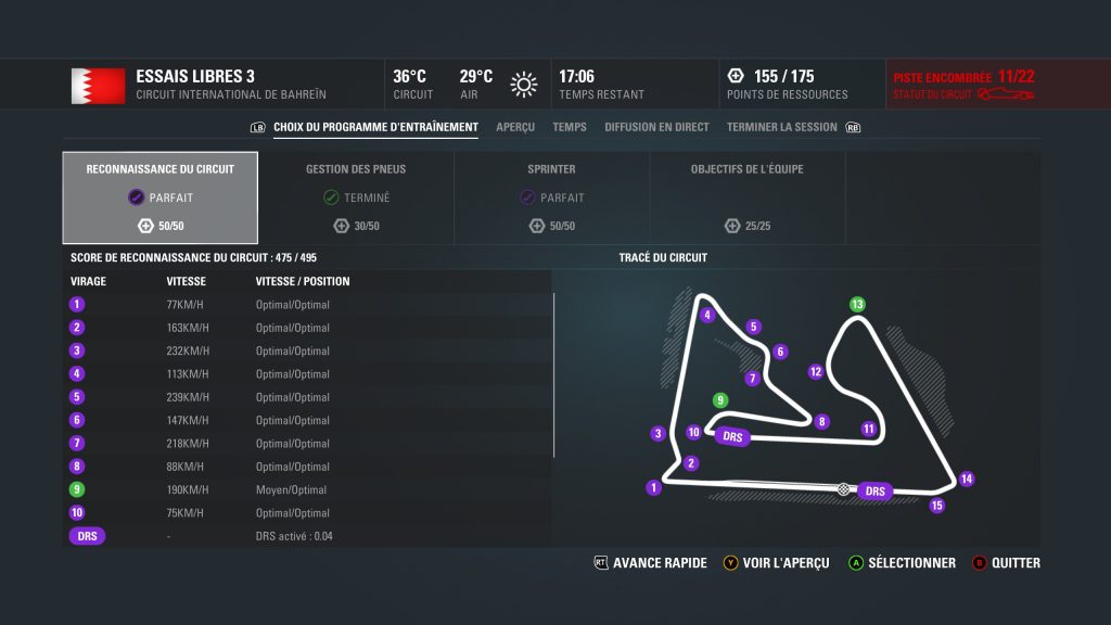F1 2016 : reconnaissance du circuit