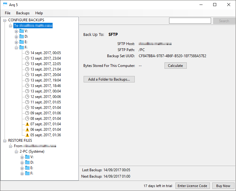 Arq Backup