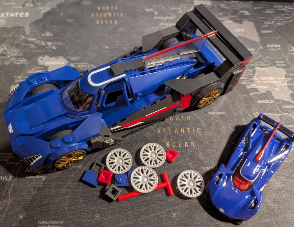 Mattel Brick Shop Cadillac Project GTP - Fin de la troisième étape