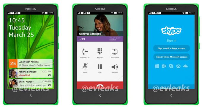 Nokia Normandy sous Android