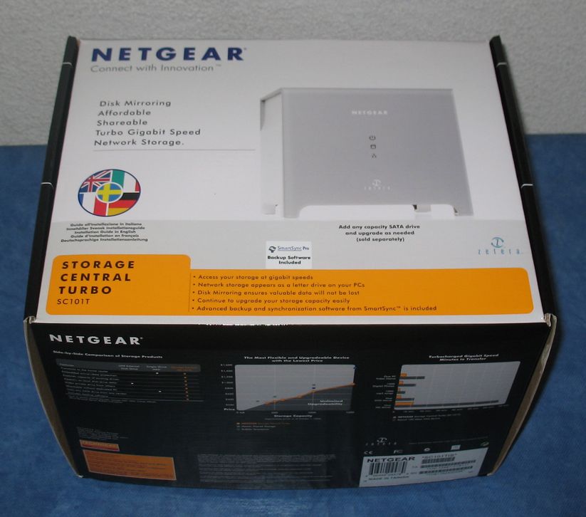 Netgear SC101T : la boîte